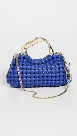 Aje New Weave Micro Frame Bag