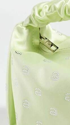 Alexander Wang Scrunchie Logo Embellished Mini Bag -Jacquemus Shop awang4383010130 1671570196516 2 0. UX357 QL90