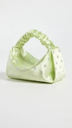 Alexander Wang Scrunchie Logo Embellished Mini Bag -Jacquemus Shop awang4383010130 1671741127245 2 0. UX357 QL90