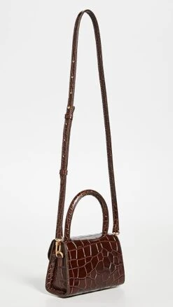 BY FAR Mini Nutella Croco Top Handle Bag -Jacquemus Shop byfar30150149e5 q3 2 0. UX357 QL90