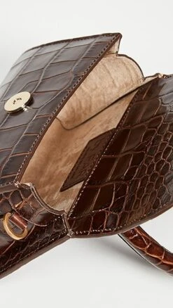 BY FAR Mini Nutella Croco Top Handle Bag -Jacquemus Shop byfar30150149e5 q5 2 0. UX357 QL90