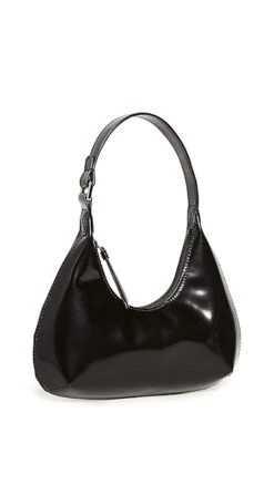 BY FAR Baby Amber Black Semi Patent Leather Bag -Jacquemus Shop byfar302081071c q6 2 0. UX357 QL90