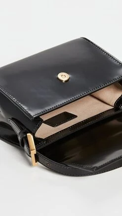 BY FAR Fran Black Semi Patent Leather Bag -Jacquemus Shop byfar304121b002 1633705116972 2 0. UX357 QL90