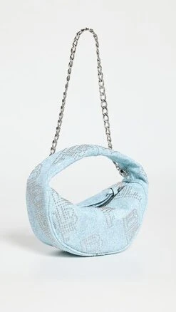 BY FAR Denim Stud Leather Baby Cush Bag -Jacquemus Shop byfar3055511554 1673379539190 2 0. UX357 QL90