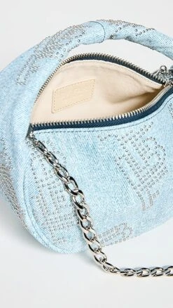 BY FAR Denim Stud Leather Baby Cush Bag -Jacquemus Shop byfar3055511554 1673379539457 2 0. UX357 QL90