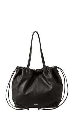 BY FAR Oslo Black Small Grain Calf Leather Bag -Jacquemus Shop byfar305881cd2d 1681850688209 2 0. UX357 QL90