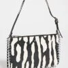 Coperni Zebra Print Spiral Pochette