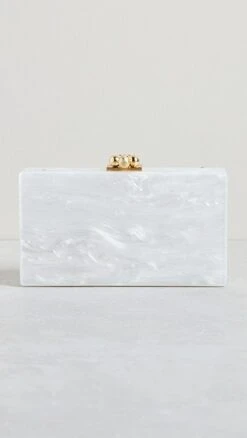 Edie Parker Slim Jean Solid Clutch