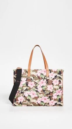 Golden Goose California Hibiscus Camouflage Bag