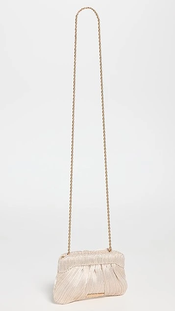 Loeffler Randall Rochelle Pleated Metallic Clutch 5 Loeffler Randall Rochelle Pleated Metallic Clutch - Image 3