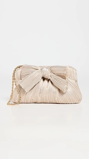 Loeffler Randall Rochelle Pleated Metallic Clutch 3 Loeffler Randall Rochelle Pleated Metallic Clutch