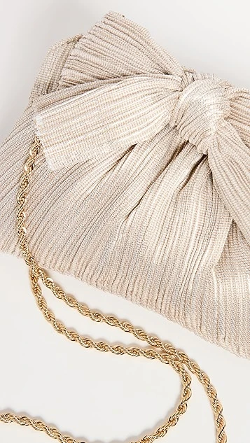 Loeffler Randall Rochelle Pleated Metallic Clutch 6 Loeffler Randall Rochelle Pleated Metallic Clutch - Image 4