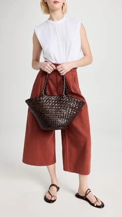 Loeffler Randall Kai Graduated Woven Leather Tote -Jacquemus Shop loeff4209011141 1677607857286 2 0. UX357 QL90