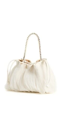 Loeffler Randall Layne Pleated Handheld Clutch With Rhinestone Strap -Jacquemus Shop loeff4209411338 1677608200817 2 0. UX357 QL90