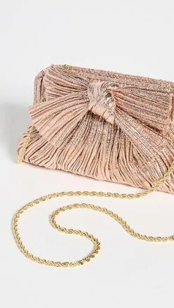 Loeffler Randall Rochelle Mini Pleated Frame Clutch With Bow -Jacquemus Shop loeff4209610650 1677615283232 2 0. UX357 QL90