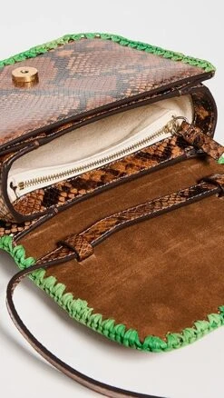 Loeffler Randall Lisel Raffia Trimmed Crossbody With Buckle Closure -Jacquemus Shop loeff4209747698 1679434226002 2 1. UX357 QL90