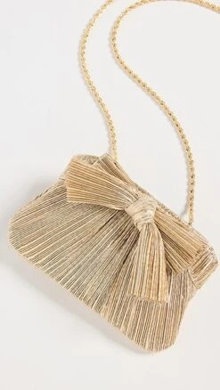 Loeffler Randall Rochelle Pleated Frame Clutch W/ Bow -Jacquemus Shop loeff4210711739 1678148221694 2 0. UX357 QL90