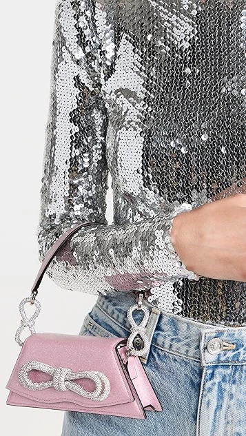 MACH & MACH Samantha Double Bow Mini Bag 4 MACH & MACH Samantha Double Bow Mini Bag - Image 2