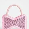 MACH & MACH Bow Shape Crystallized Pink Satin Mini Handbag -Jacquemus Shop macma300721a561 1673464126949 2 0. UX357 QL90