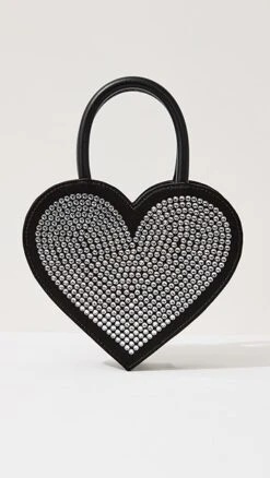 MACH & MACH Heart Shape Crystalized Bag -Jacquemus Shop macma3008910466 1677085688744 2 0. UX357 QL90