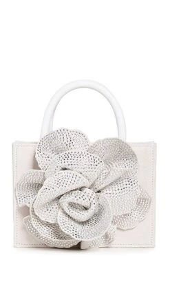 MACH & MACH Crystal Flower Handbag -Jacquemus Shop macma3009039540 1678221289202 2 0. UX357 QL90