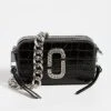 Marc Jacobs Snapshot Croc Embossed Camera Bag