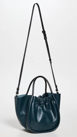 Proenza Schouler Small Ruched Crossbody Tote -Jacquemus Shop prosh205671a446 1665084610864 2 0. UX357 QL90