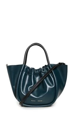 Proenza Schouler Small Ruched Crossbody Tote -Jacquemus Shop prosh205671a446 1665084611816 2 0. UX357 QL90