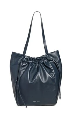 Proenza Schouler Leather Drawstring Tote -Jacquemus Shop prosh2061015d50 1672936062695 2 0. UX357 QL90