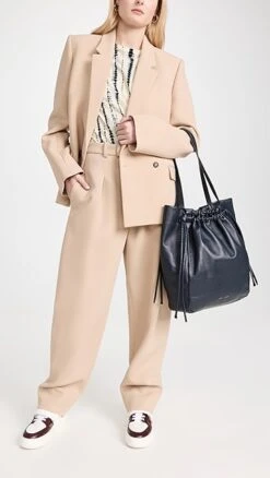 Proenza Schouler Leather Drawstring Tote -Jacquemus Shop prosh2061015d50 1672936064209 2 0. UX357 QL90