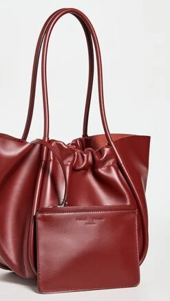 Proenza Schouler Large Ruched Tote -Jacquemus Shop prosh2061312702 1672936055964 2 0. UX357 QL90