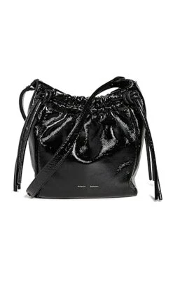 Proenza Schouler Crinkled Patent Drawstring Pouch 13 Proenza Schouler Crinkled Patent Drawstring Pouch -Jacquemus Shop prosh206401cd2d 1678315452496 2 0. UX357 QL90
