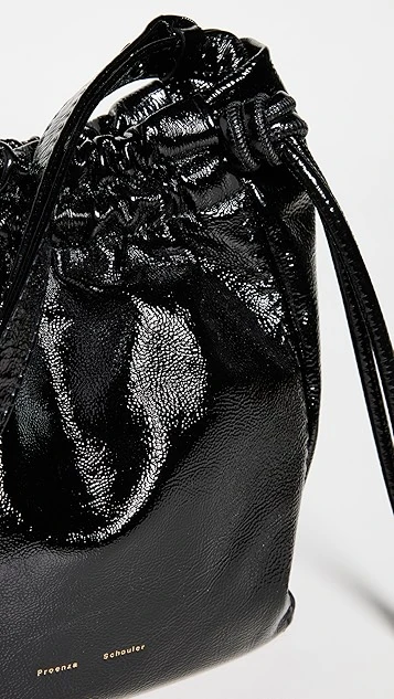 Proenza Schouler Crinkled Patent Drawstring Pouch 6 Proenza Schouler Crinkled Patent Drawstring Pouch - Image 4