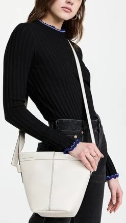 Proenza Schouler White Label Barrow Leather Mini Bucket Bag -Jacquemus Shop pswll3020912026 1642013048398 2 0. UX357 QL90