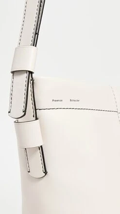 Proenza Schouler White Label Barrow Leather Mini Bucket Bag -Jacquemus Shop pswll3020912026 1642013048490 2 0. UX357 QL90