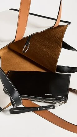 Proenza Schouler White Label Large Mercer Leather Tote -Jacquemus Shop pswll3021412026 1648162846591 2 0. UX357 QL90