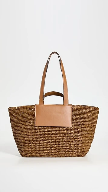 Proenza Schouler White Label Large Morris Rafia Tote 6 Proenza Schouler White Label Large Morris Rafia Tote - Image 4