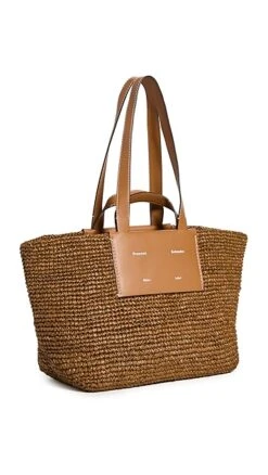 Proenza Schouler White Label Large Morris Rafia Tote 14 Proenza Schouler White Label Large Morris Rafia Tote -Jacquemus Shop pswll302321b90a 1646350715304 2 0. UX357 QL90