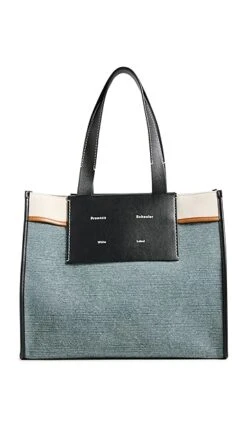 Proenza Schouler White Label XL Morris Canvas Tote -Jacquemus Shop pswll302961a569 1668718885682 2 0. UX357 QL90