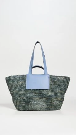 Proenza Schouler White Label XL Morris Raffia Tote -Jacquemus Shop pswll3031713520 1676657134467 2 0. UX357 QL90