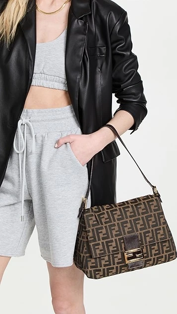 Shopbop Archive Fendi Mama Baguette, Zucca 4 Shopbop Archive Fendi Mama Baguette, Zucca - Image 2