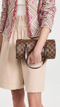Shopbop Archive Louis Vuitton Papillon 26, Damier Ebene -Jacquemus Shop sbadb3132411409 1649712765642 2 0. UX357 QL90