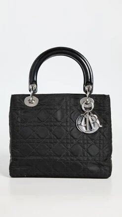 Shopbop Archive Dior Micro Lady Dior Tote Satin