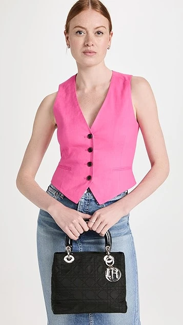 Shopbop Archive Dior Micro Lady Dior Tote Satin 4 Shopbop Archive Dior Micro Lady Dior Tote Satin - Image 2