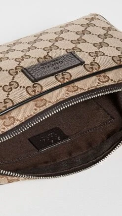 Shopbop Archive Gucci Zip Top Belt Bag, Gg Canvas -Jacquemus Shop sbadb3149811409 1659633359154 2 0. UX357 QL90