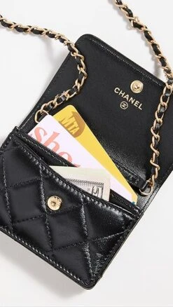 Shopbop Archive Chanel Ruffled Cardholder On Chain -Jacquemus Shop sbadb315451071b 1660579656728 2 0. UX357 QL90