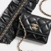 Shopbop Archive Chanel Ruffled Cardholder On Chain