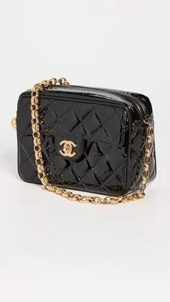 Shopbop Archive Chanel Globe Flap Camera Case, Patent