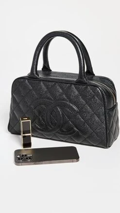 Shopbop Archive Chanel Small Timeless Bowler, Caviar -Jacquemus Shop sbadb317301071b 1670279804910 2 0. UX357 QL90