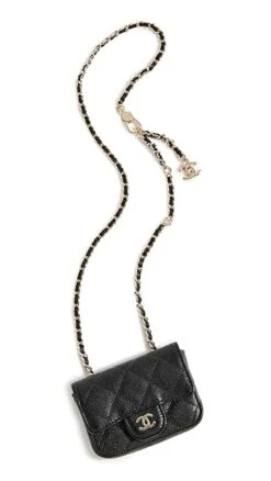 Shopbop Archive Chanel Compact Cardholder On Chain Bag, Caviar -Jacquemus Shop sbadb317491071c 1671038334516 2 0. UX357 QL90